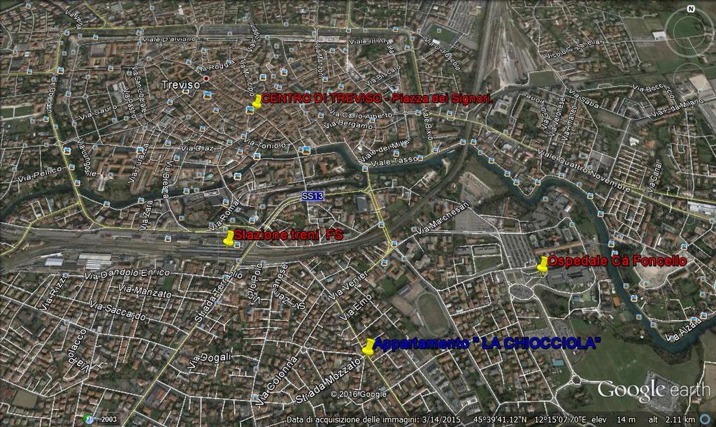 Appartamento La Chiocciola Treviso Kamer foto